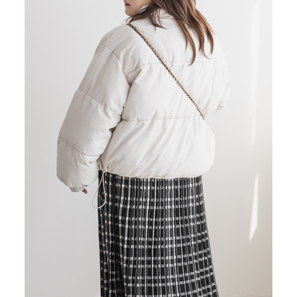 中綿ショートコート3