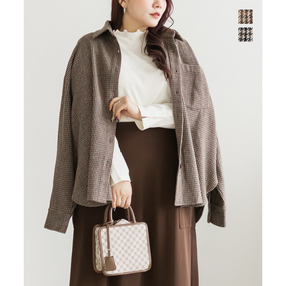 ガンクラブチェックシャツジャケット1