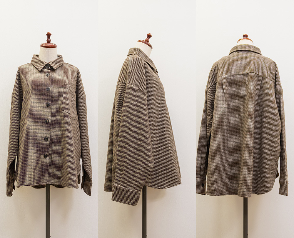 ガンクラブチェックシャツジャケット11