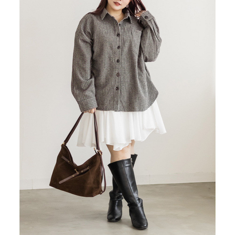 ガンクラブチェックシャツジャケット5