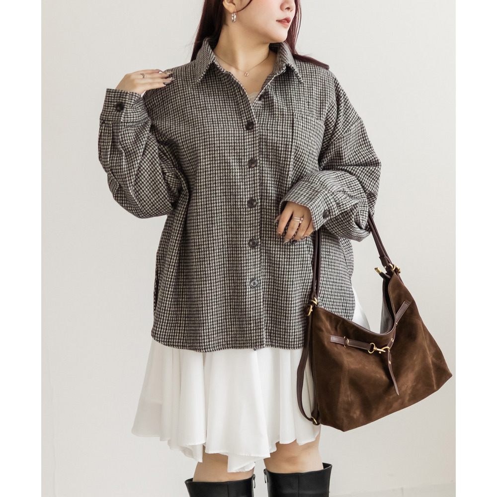 ガンクラブチェックシャツジャケット6