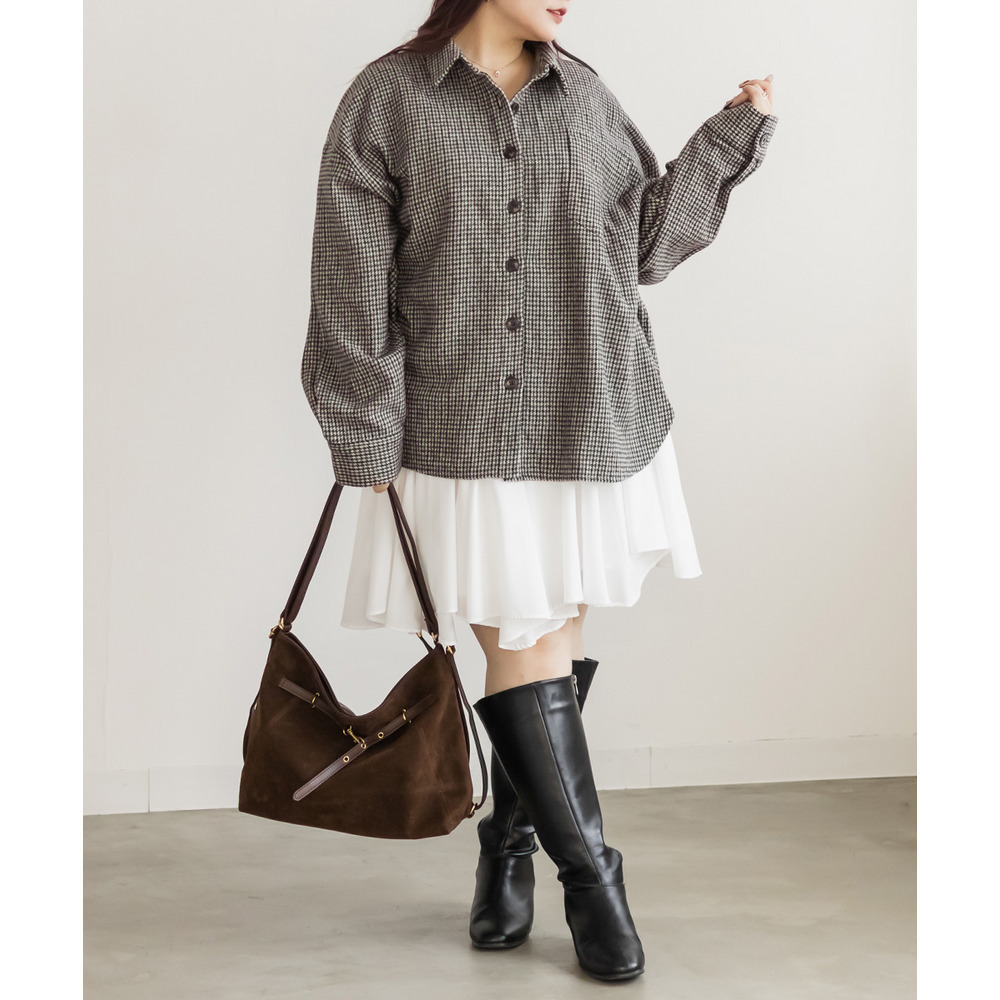 ガンクラブチェックシャツジャケット7