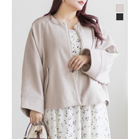 フェイクウールドルマンスリーブコート