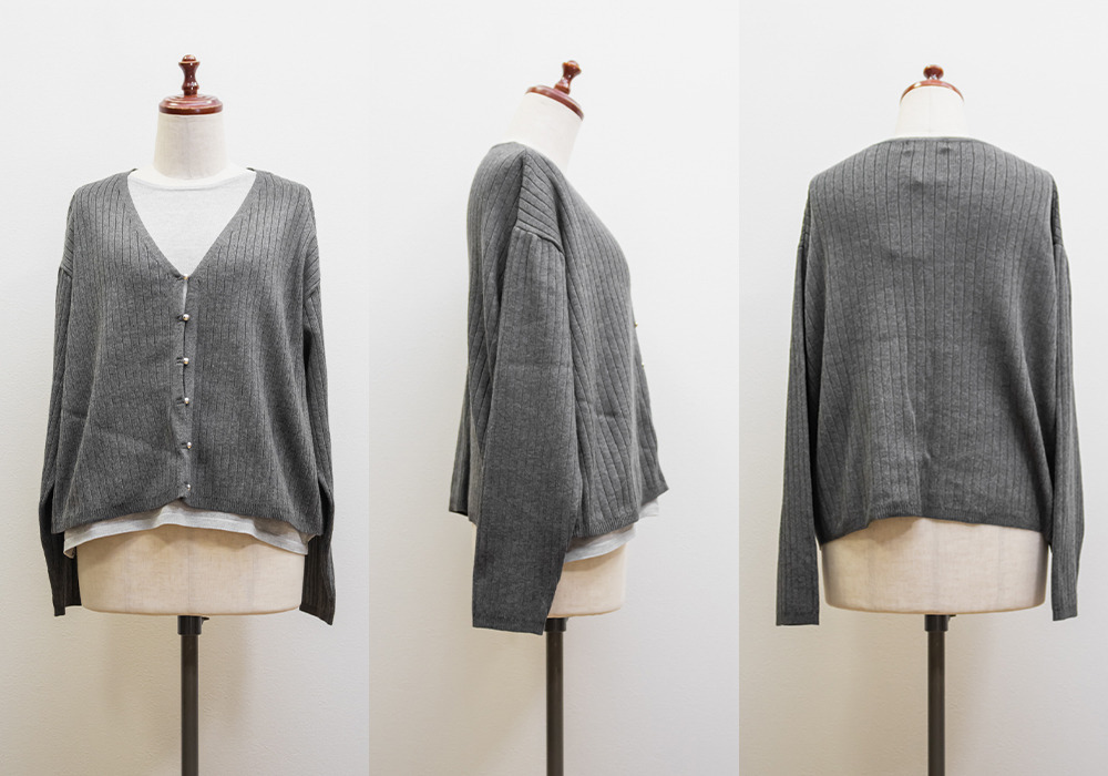 フェイクレイヤードニットプルオーバー11