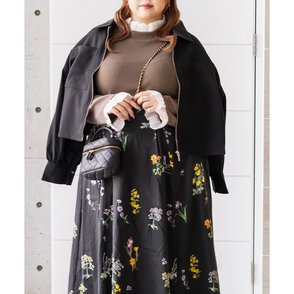 レースドッキングリブニットソー4