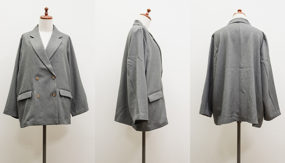 テーラードダブルジャケット13