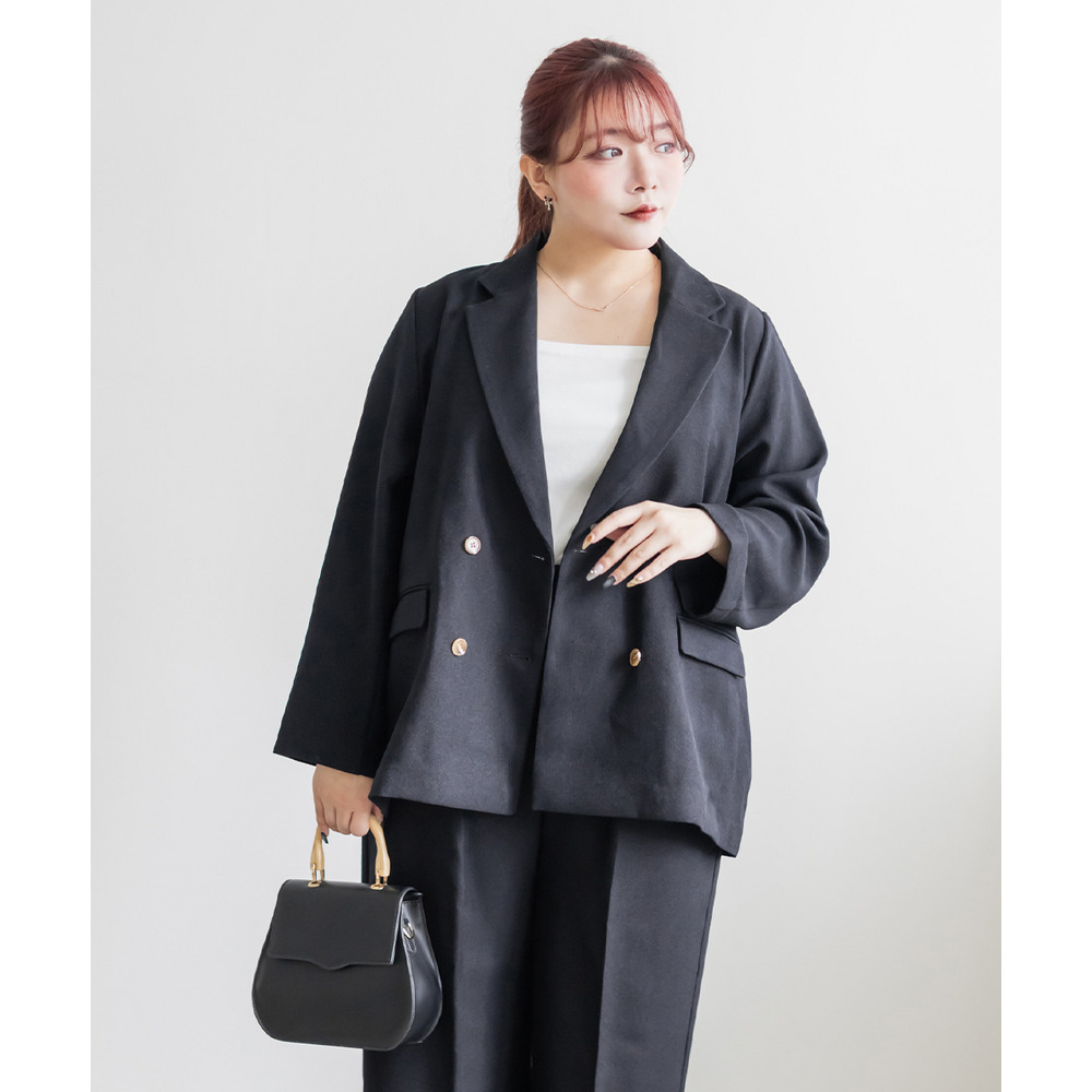 テーラードダブルジャケット6