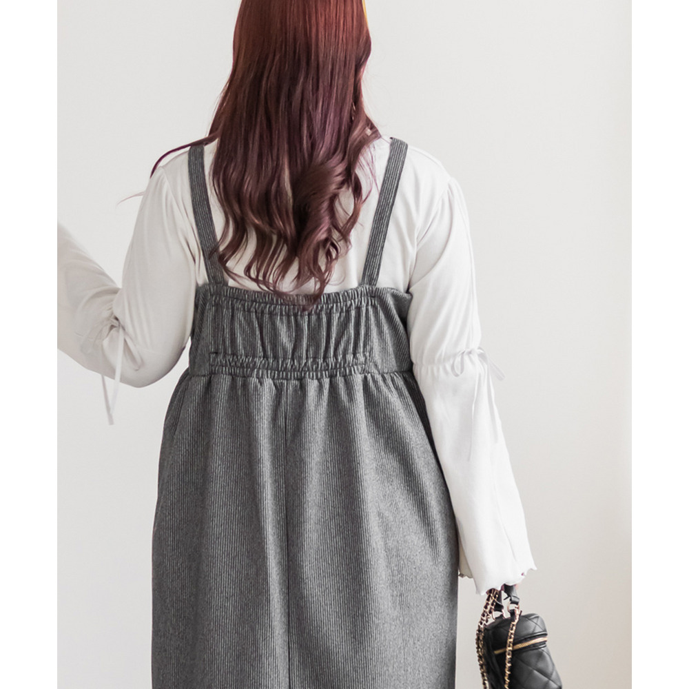 フロントジップ千鳥柄ワンピース6