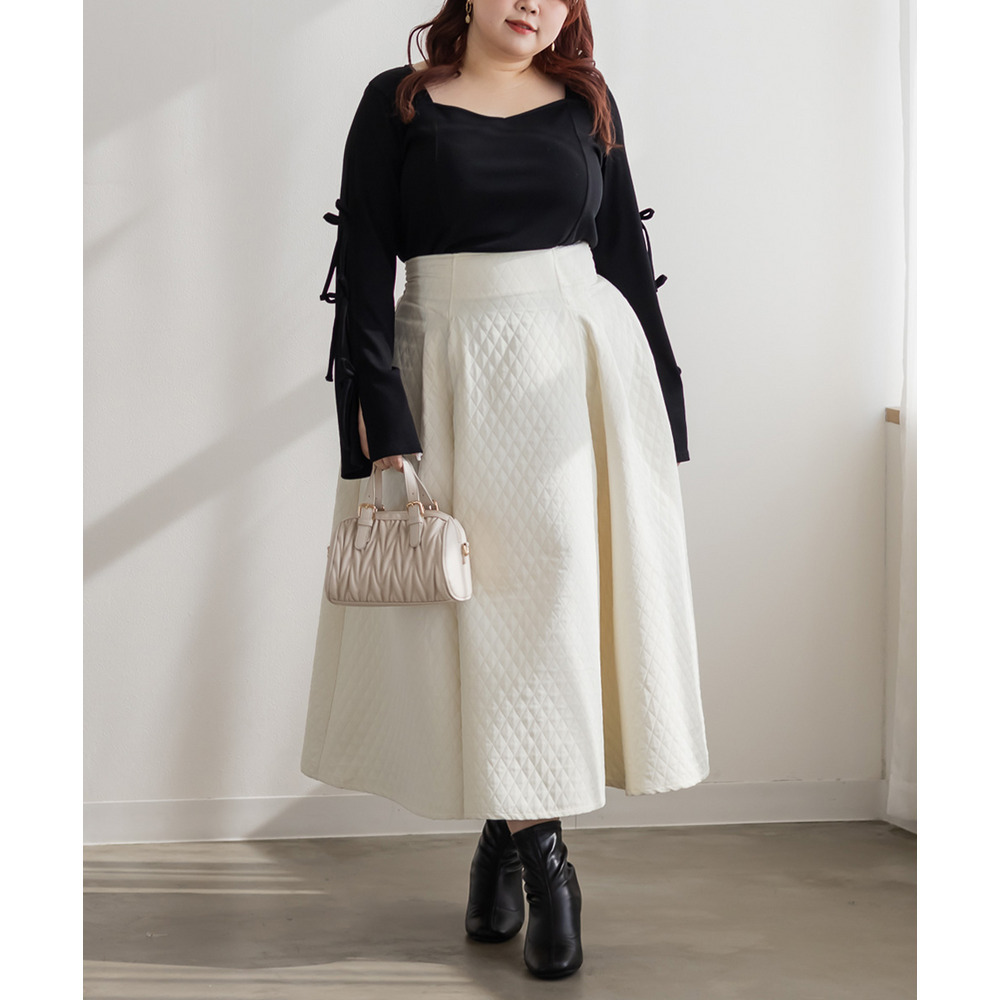 CLETTEオリジナル袖リボンハートネックカットソー12