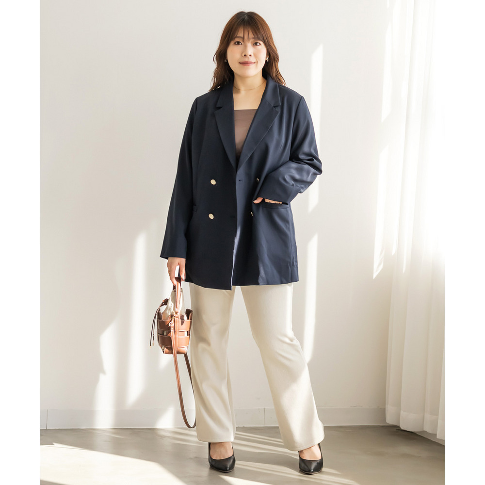 カットコール裏ベロアフレアパンツ5