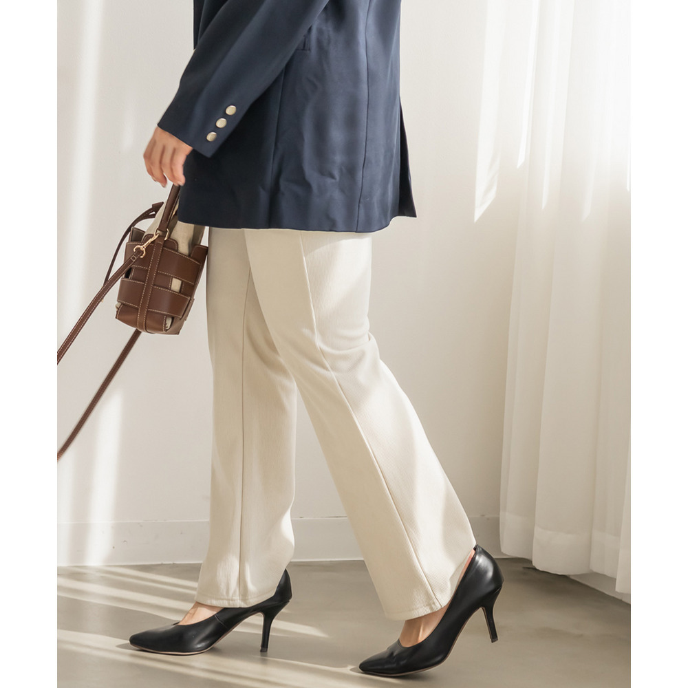 カットコール裏ベロアフレアパンツ7