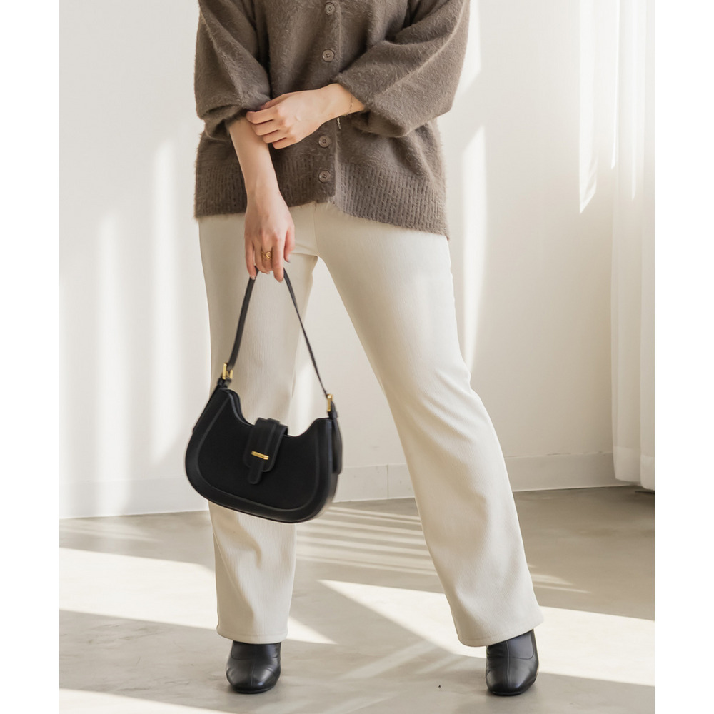 カットコール裏ベロアフレアパンツ9