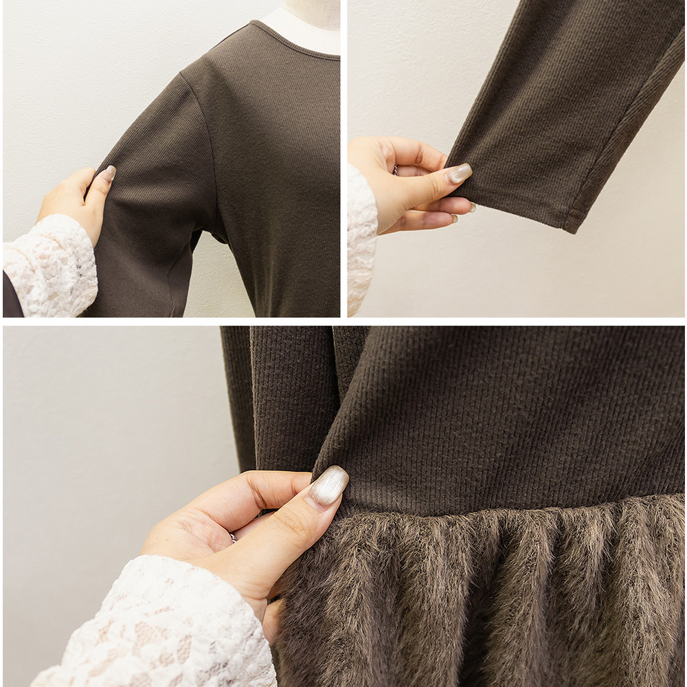 フェザードッキングペプラムトップス8