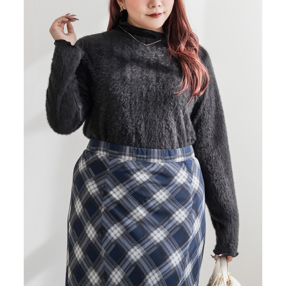 フェザータートルネックプルオーバー1