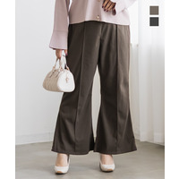 ウール調フレアパンツ