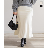 微起毛フリースボンディングマーメイドスカート