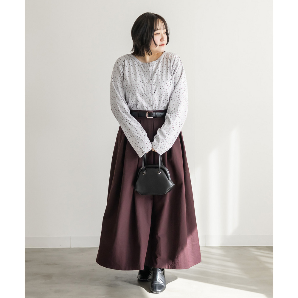 小花柄トップス&カーディガンセット7