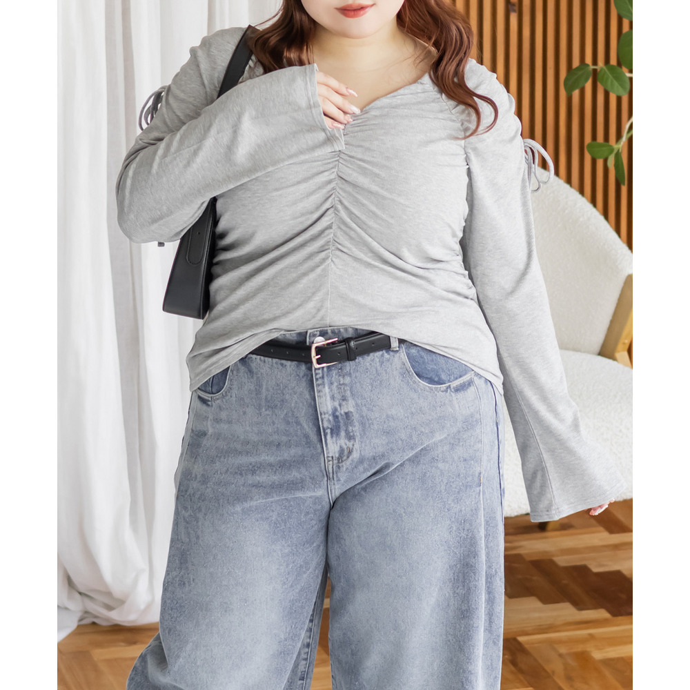 CLETTEオリジナルギャザーデザインカットソー14