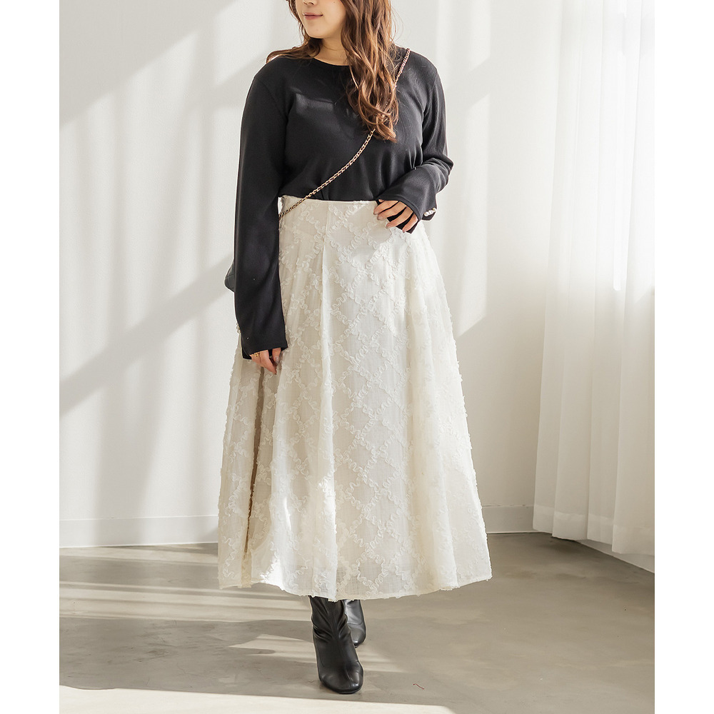 CLETTEオリジナル袖口パールリブカットソー2