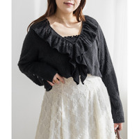 CLETTEオリジナルフリルショートボレロ