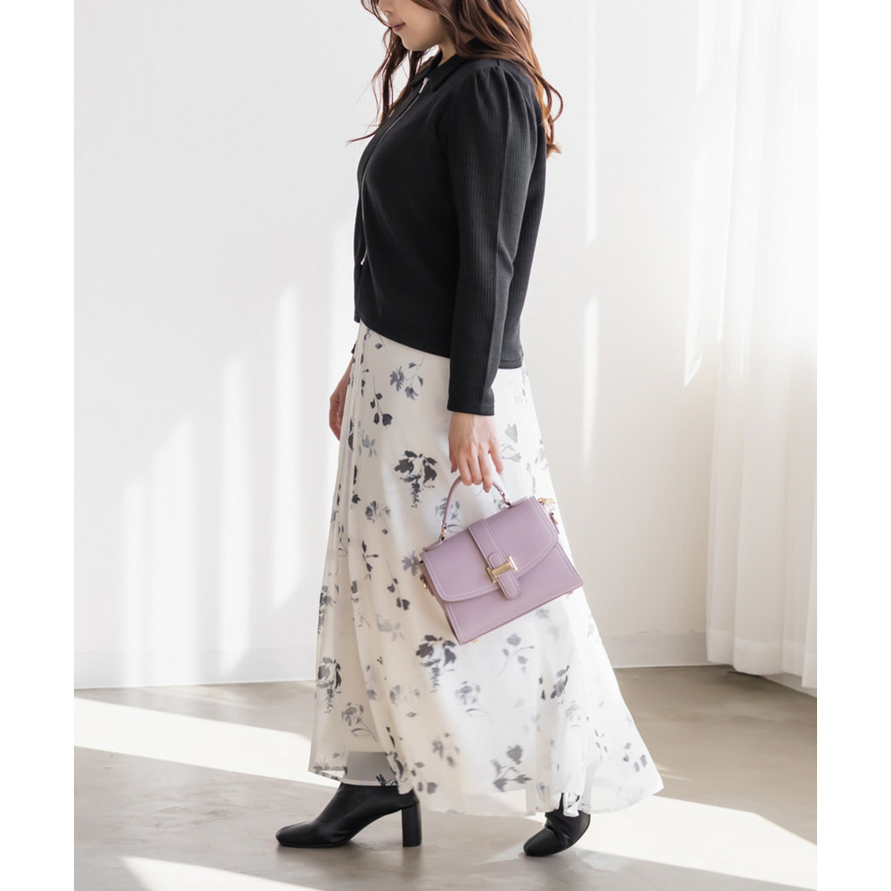 襟付きフロントジップリブプルオーバー8