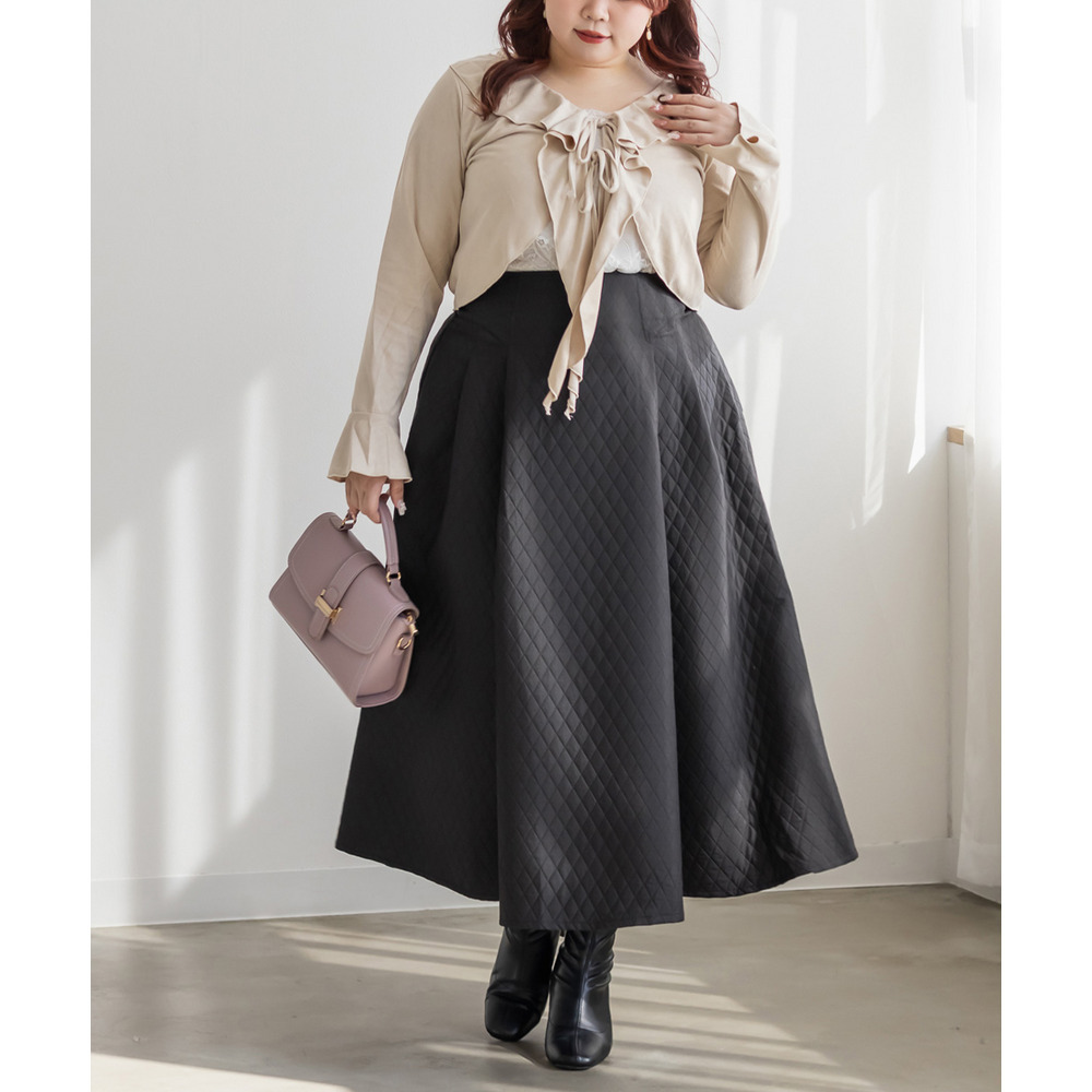 ダイヤキルトフレアスカート2