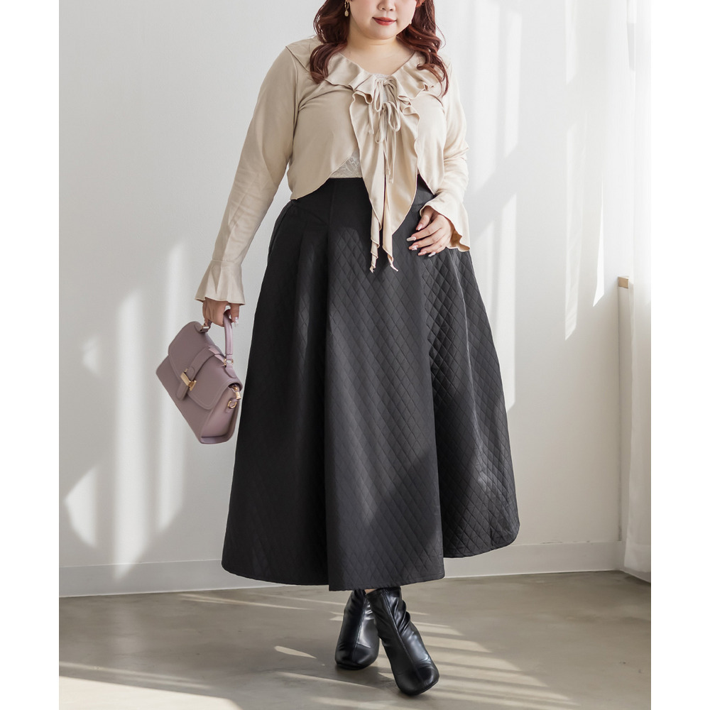 ダイヤキルトフレアスカート4