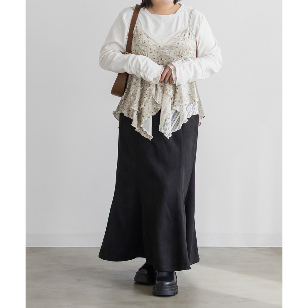 袖レース起毛カットソープルオーバー6