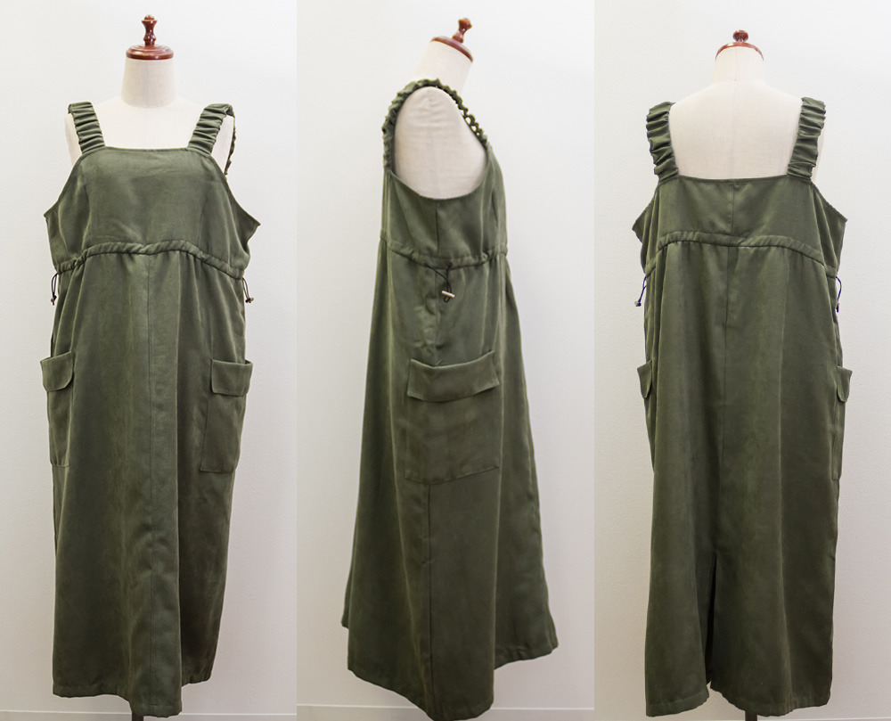 サイドポケットジャンスカワンピース11