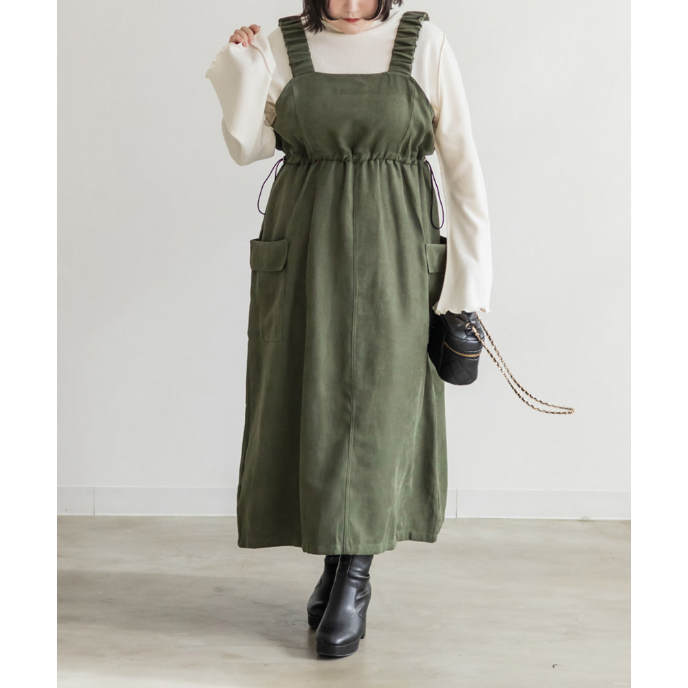 サイドポケットジャンスカワンピース2