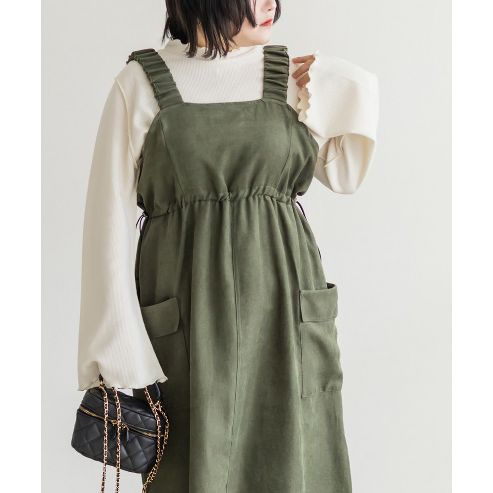 サイドポケットジャンスカワンピース3