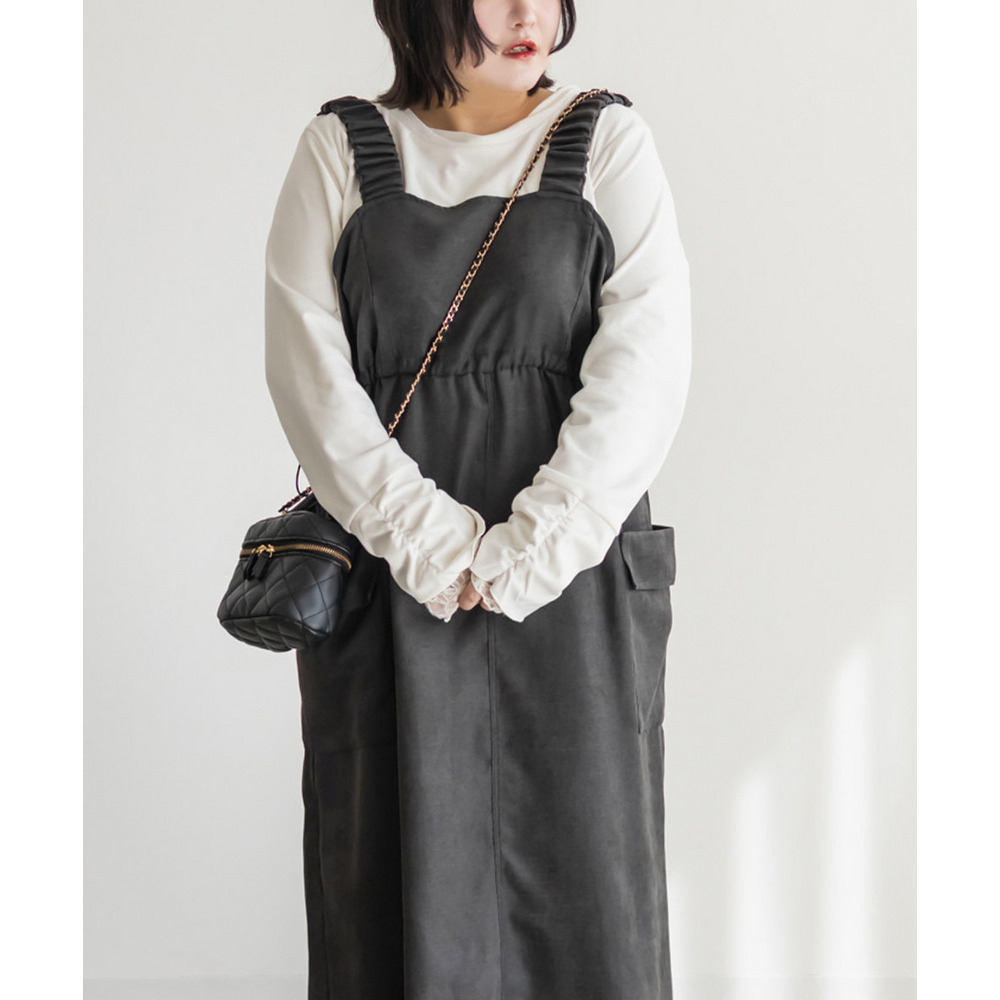 サイドポケットジャンスカワンピース7