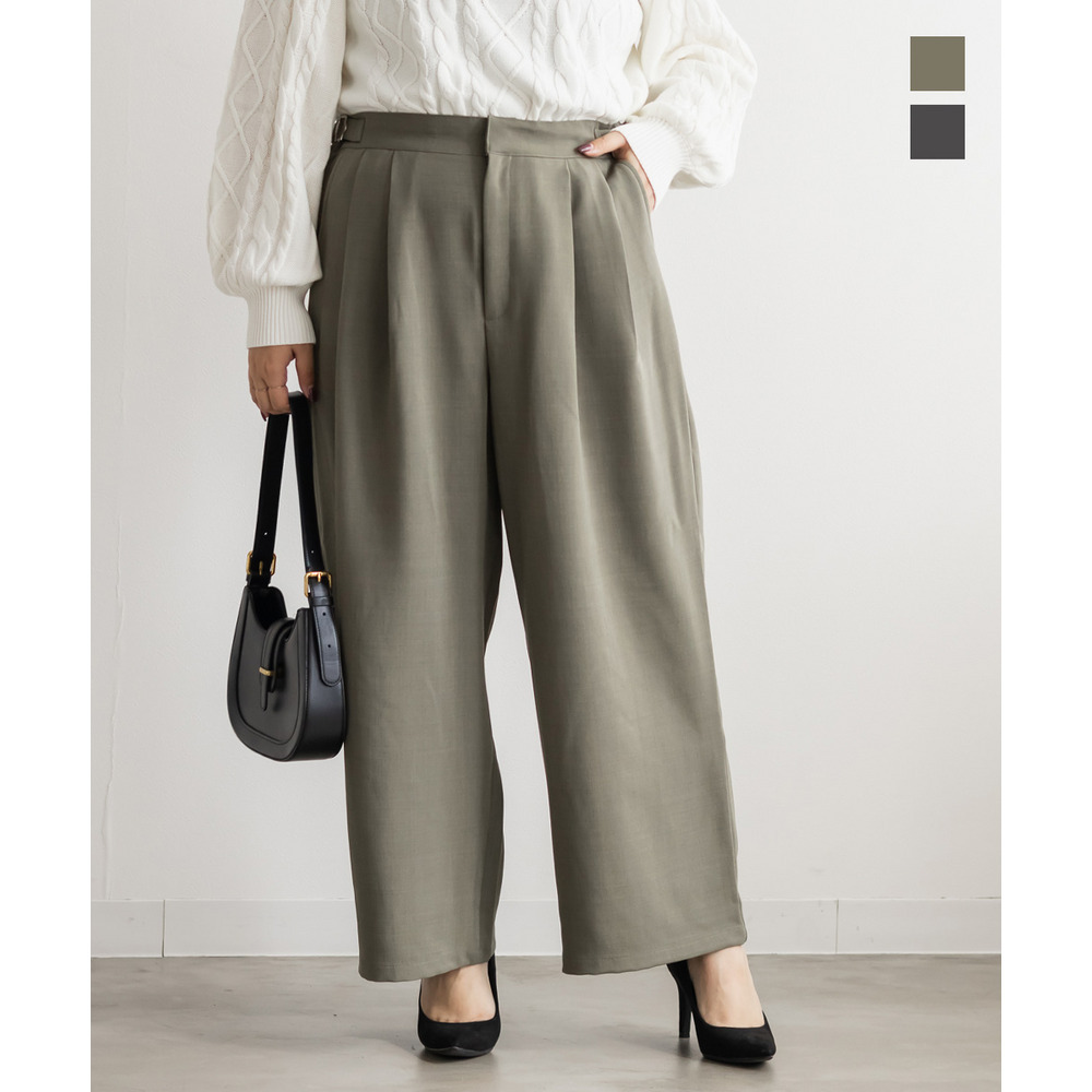 ダブルタックグルカパンツ