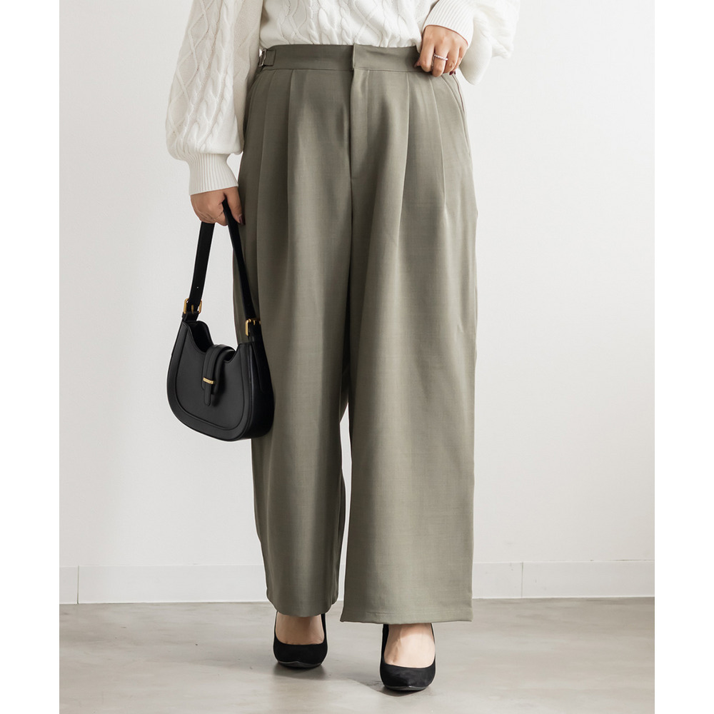 ダブルタックグルカパンツ1