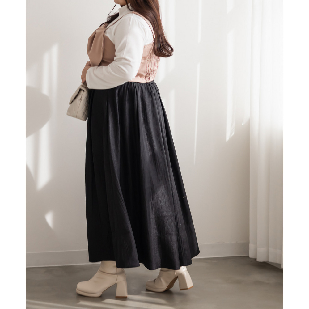 リボンビスチェセットプルオーバー3