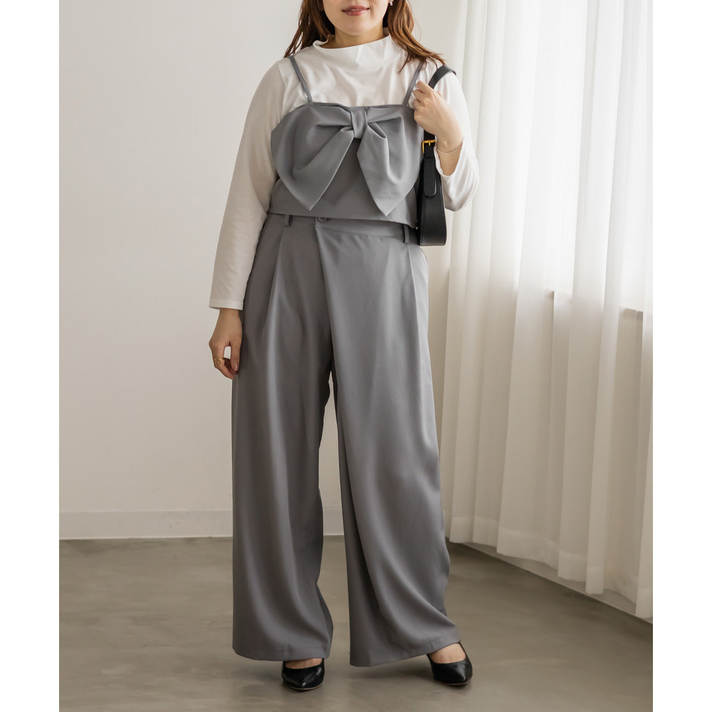 リボンビスチェセットプルオーバー7