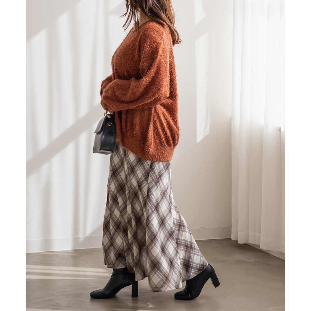 シャギーVネックプルオーバー3