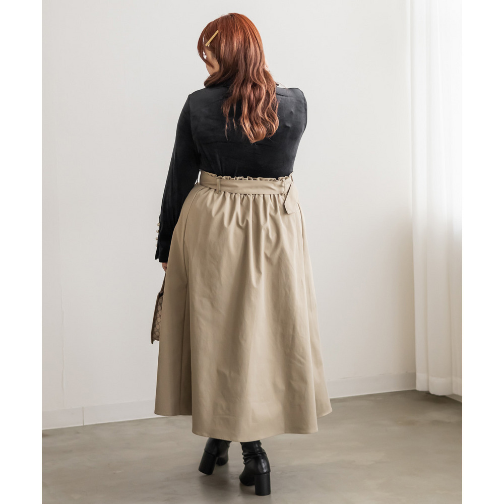 袖パールボタンプチハイネックシャギープルオーバー4