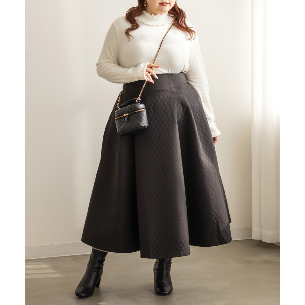 袖パールボタンプチハイネックシャギープルオーバー6