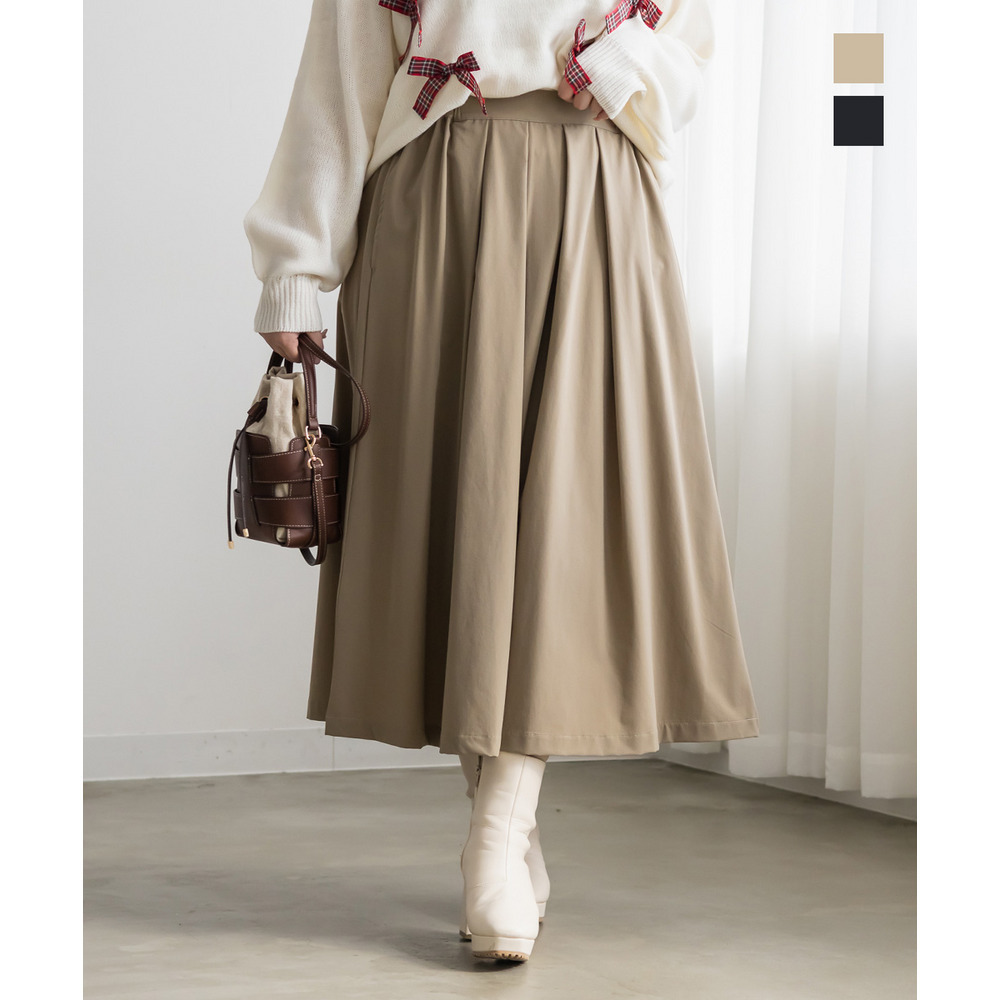 タックフレアスカート