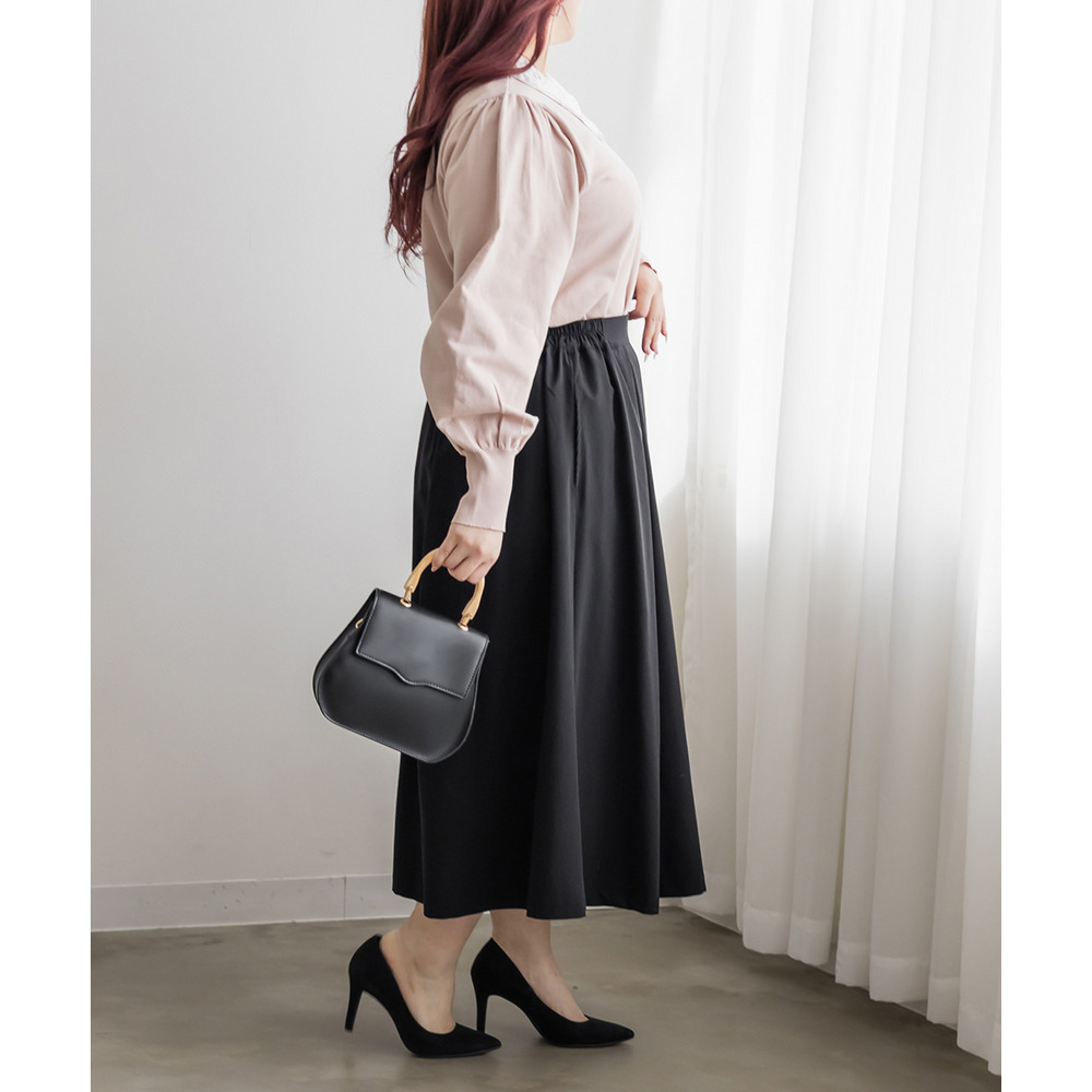 タックフレアスカート6