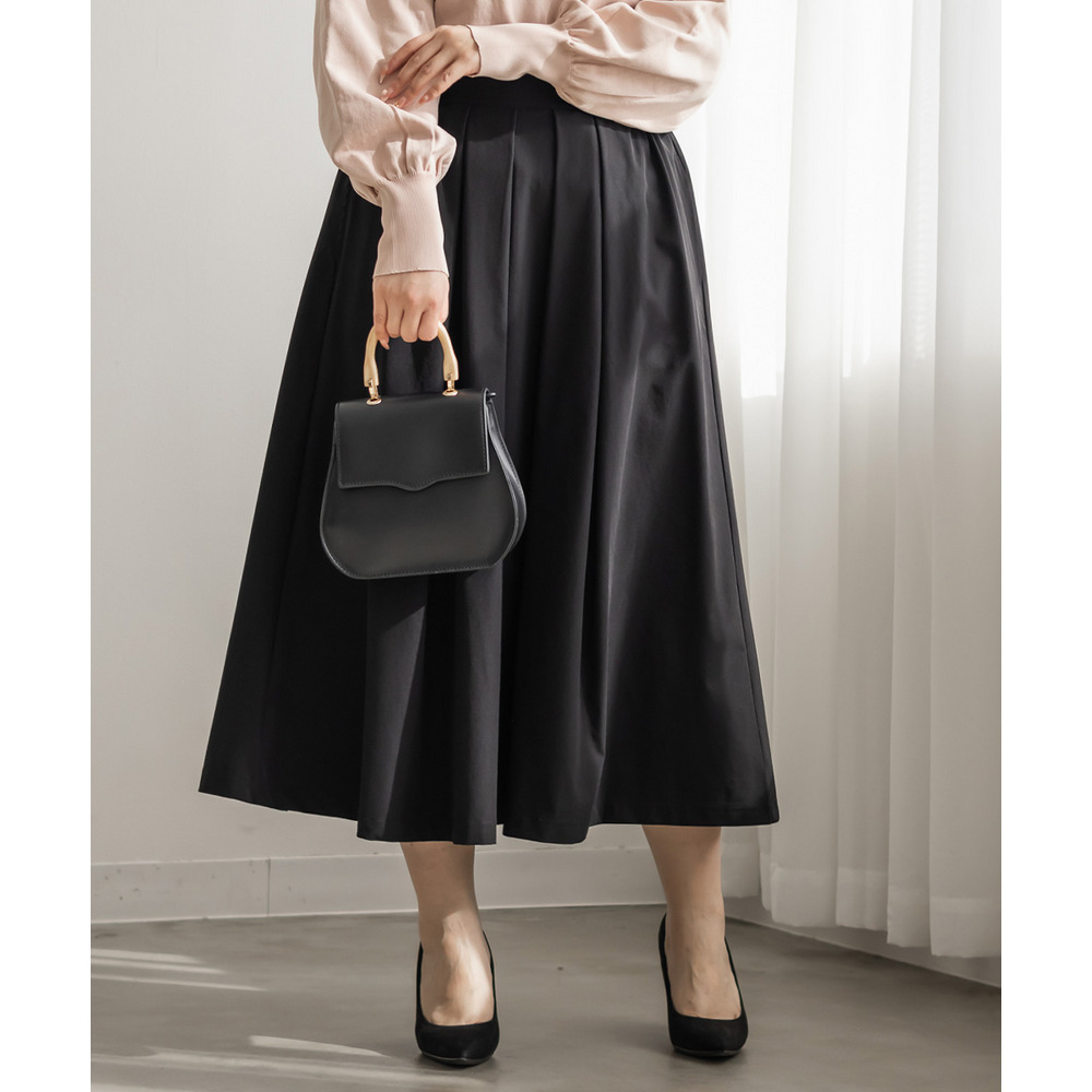 タックフレアスカート8