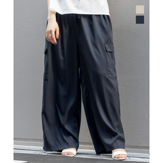 ウエストゴムカーゴパンツ【アリノマ/Alinoma】 ウエストゴムカーゴパンツ【アリノマ/Alinoma】