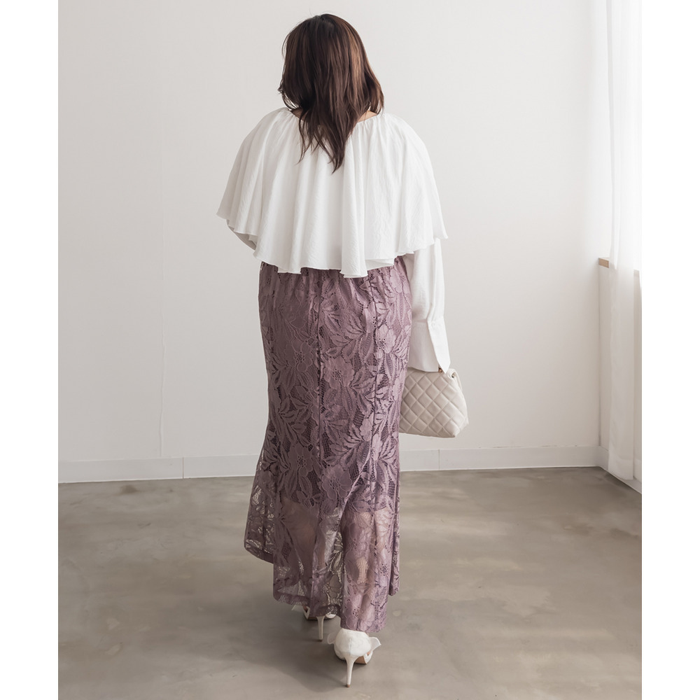 レースマーメイドスカート7