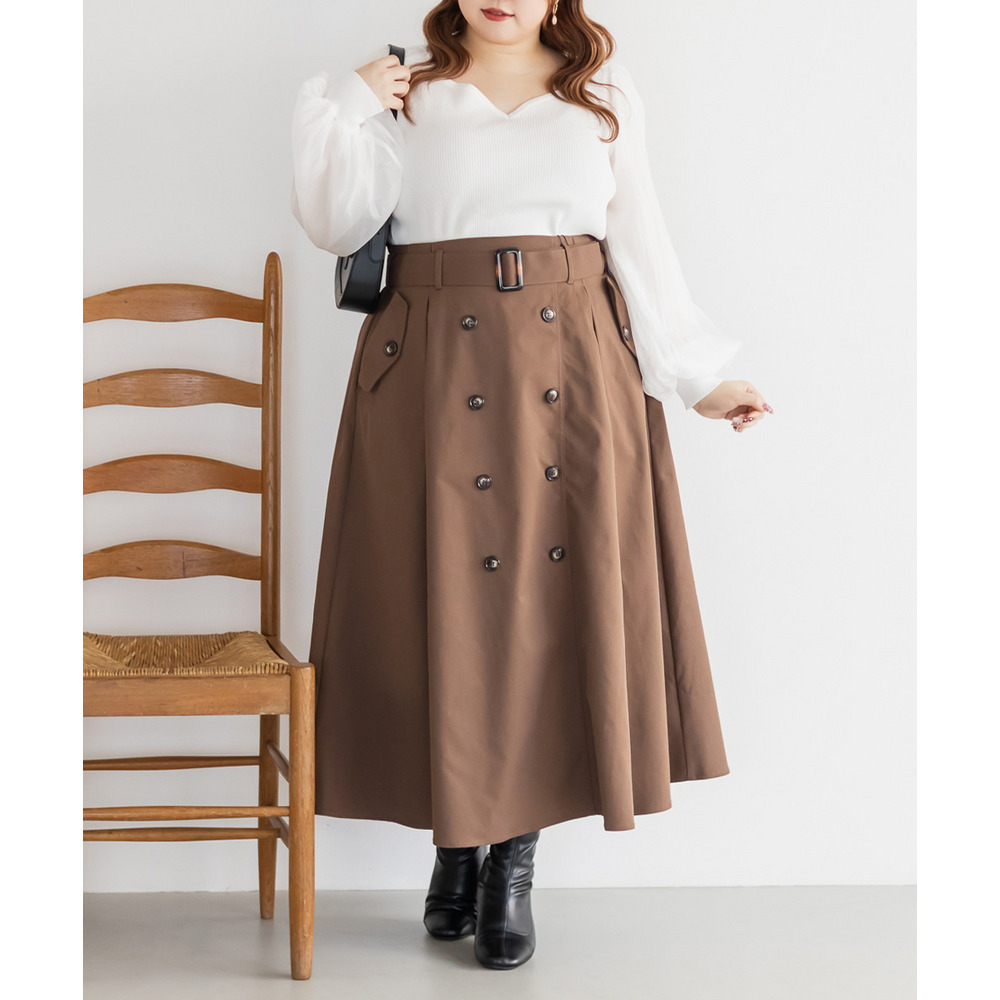 CLETTEオリジナルハートネックシアー袖ニット2