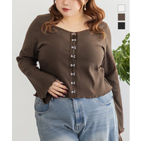 CLETTEオリジナルフロントホックハートネックプルオーバー