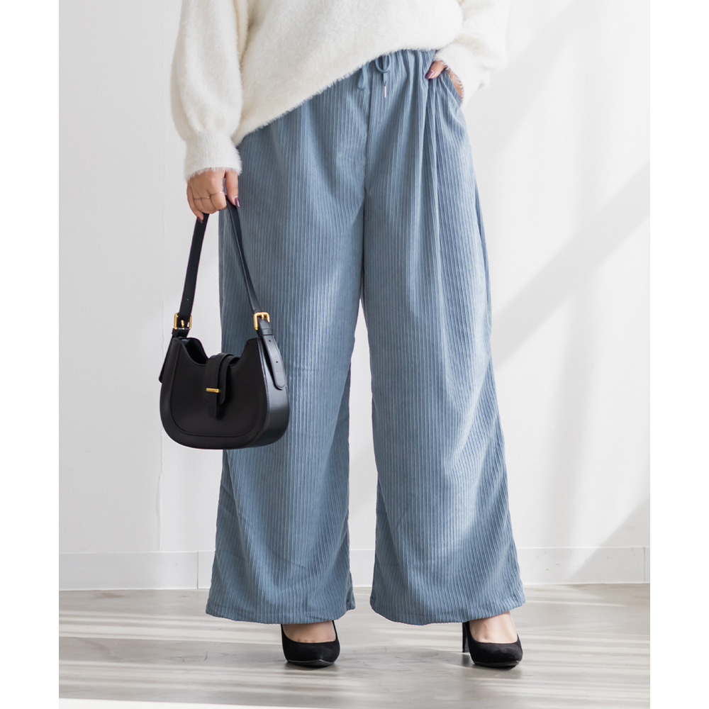 コーデュロイイージーパンツ1