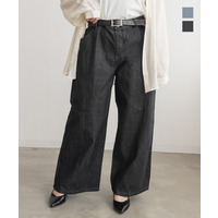 カーブバギーデニムパンツ