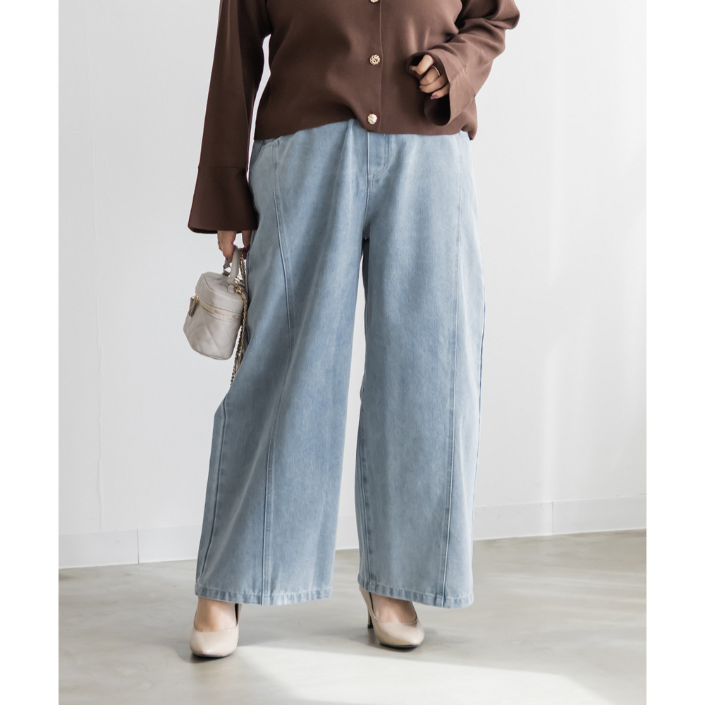 カーブバギーデニムパンツ6