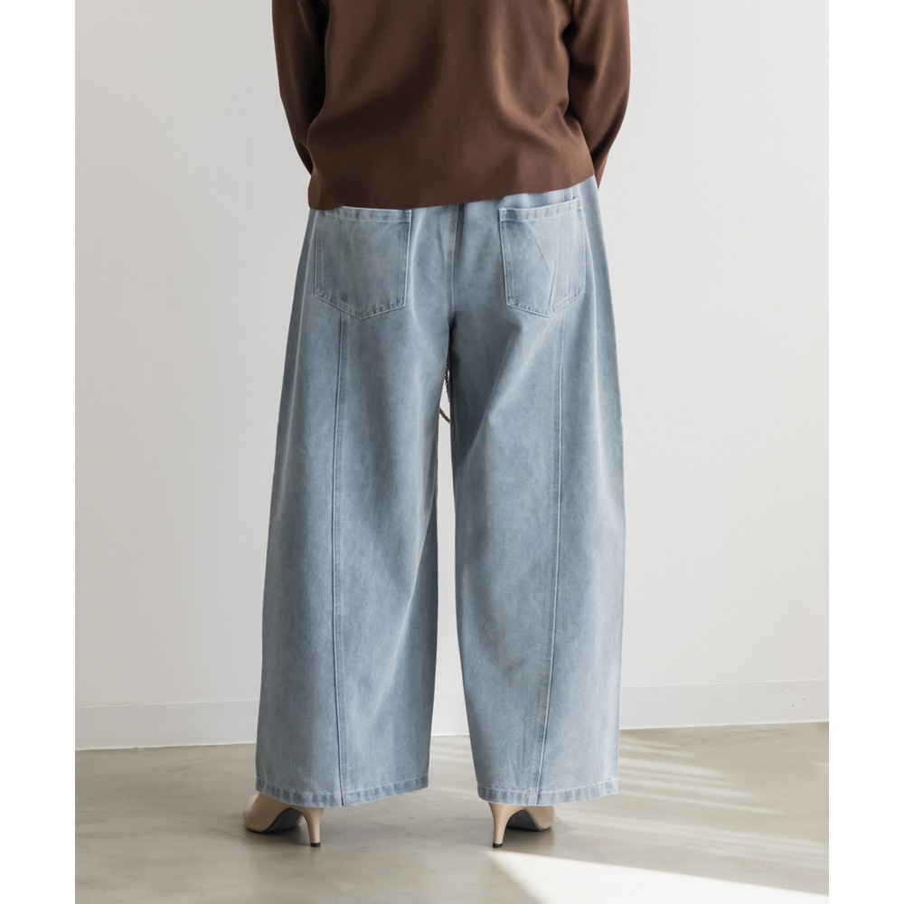 カーブバギーデニムパンツ7